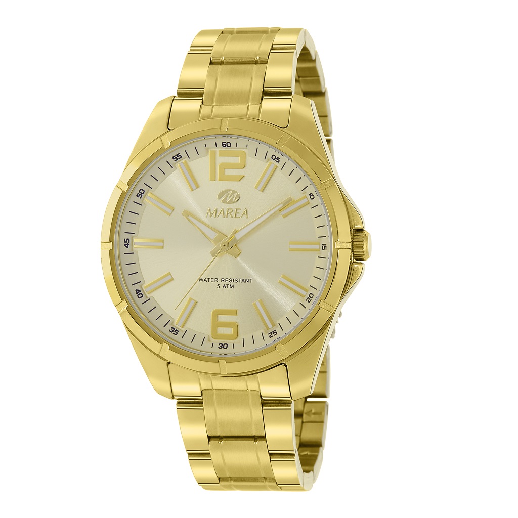 Reloj Marea Hombre dorado B54127/4